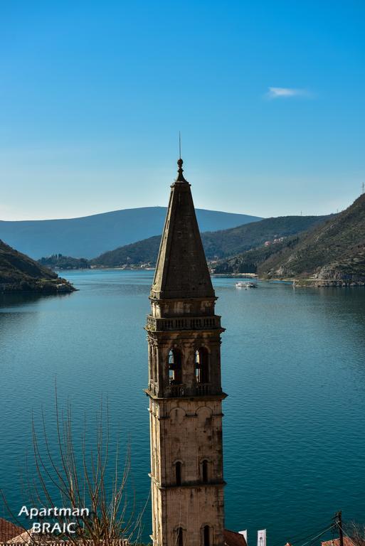 Apartment Waterline Perast Exterior foto